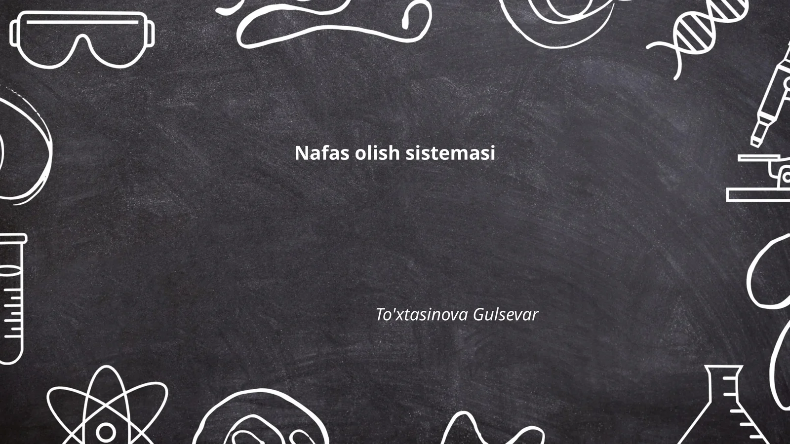 Nafas olish sistemasi