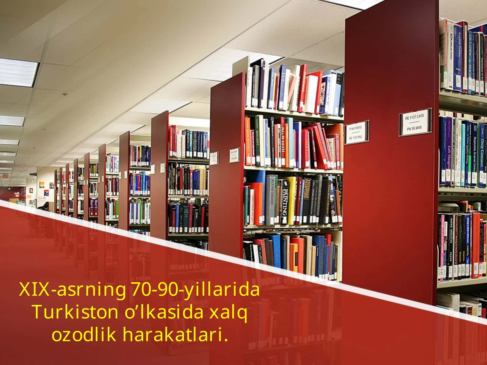 Turkiston o’lkasida xalq ozodlik harakatlari