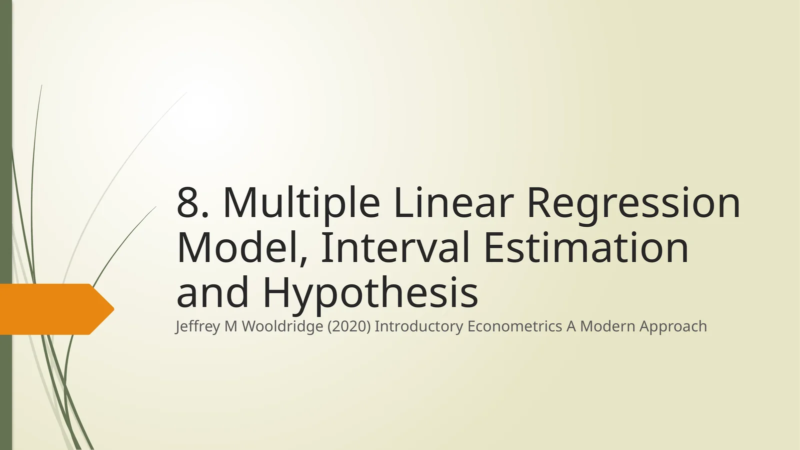 Introductory Econometrics A Modern Approach