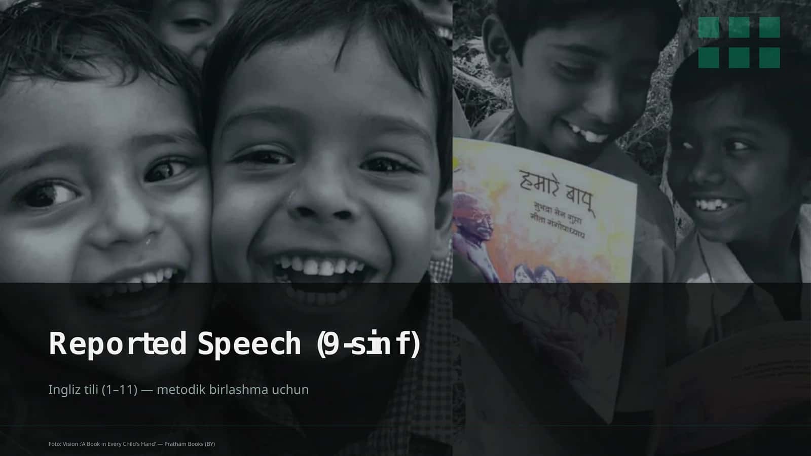 Reported Speech (9-sinf)