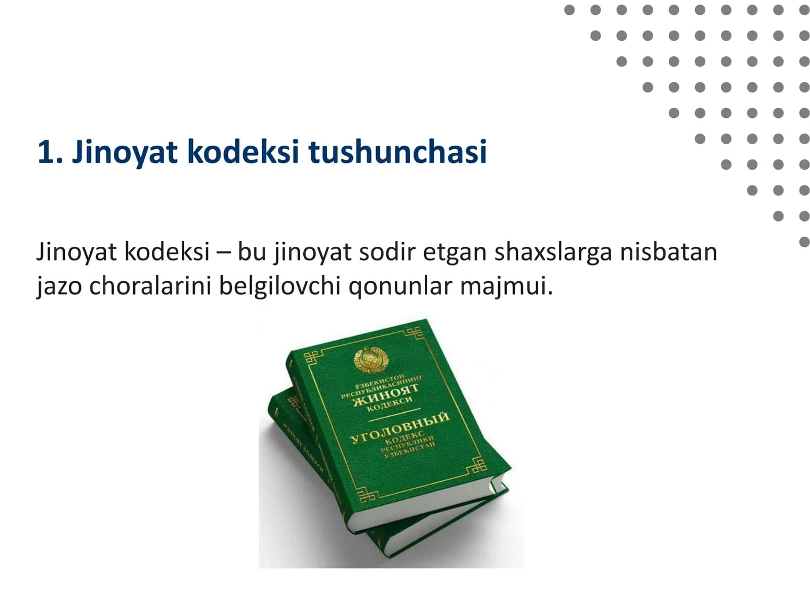 Jinoyat kodeksi