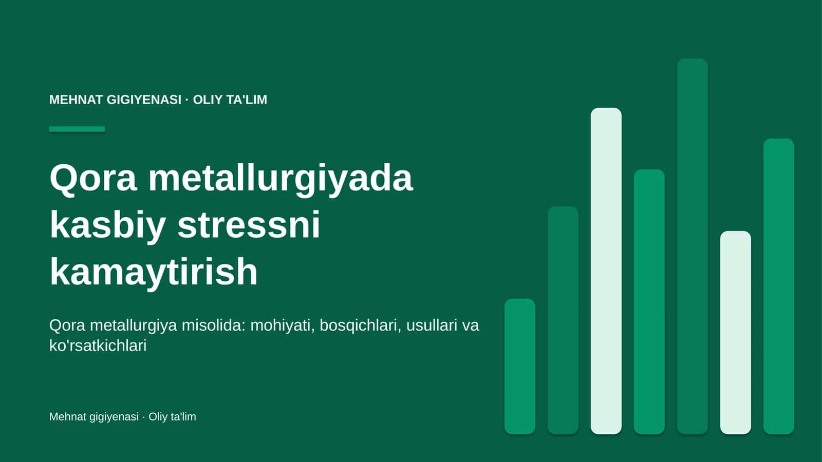 qora metallurgiyada kasbiy stressni kamaytirish 7668