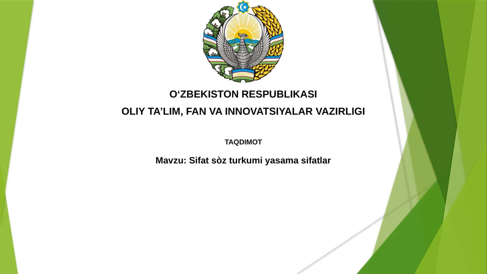 Sifatsòzturkumiyasamasifatlar