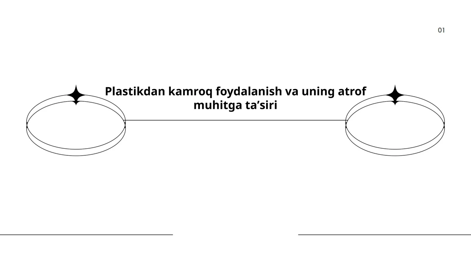 Plastikdan kamroq foydalanish va uning atrof muhitga taʼsiri