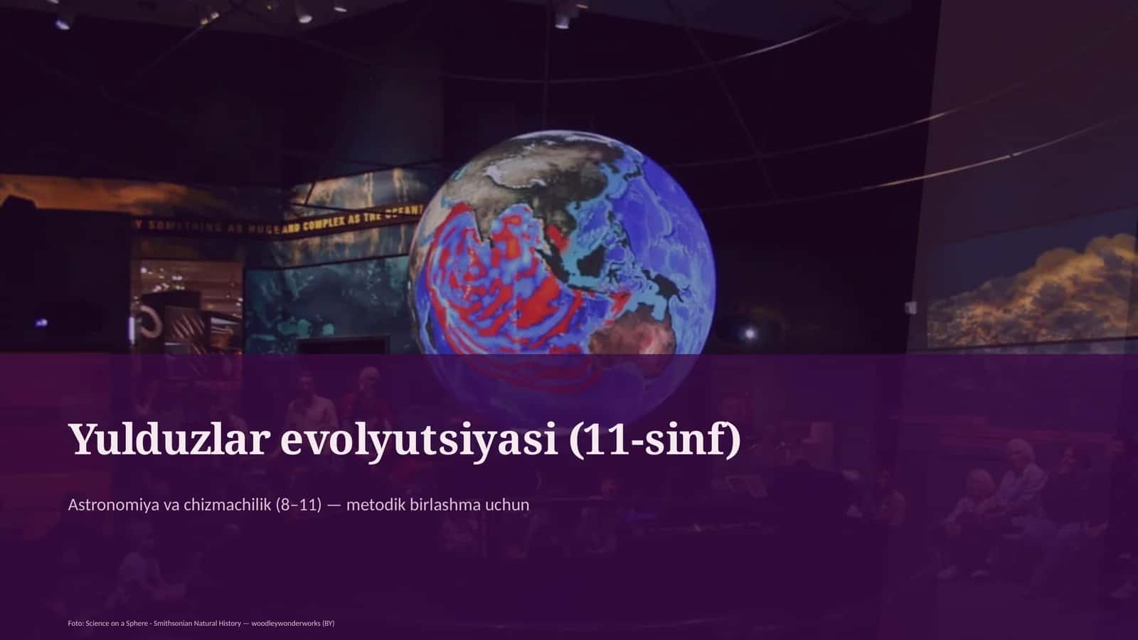 Yulduzlar evolyutsiyasi (11-sinf)