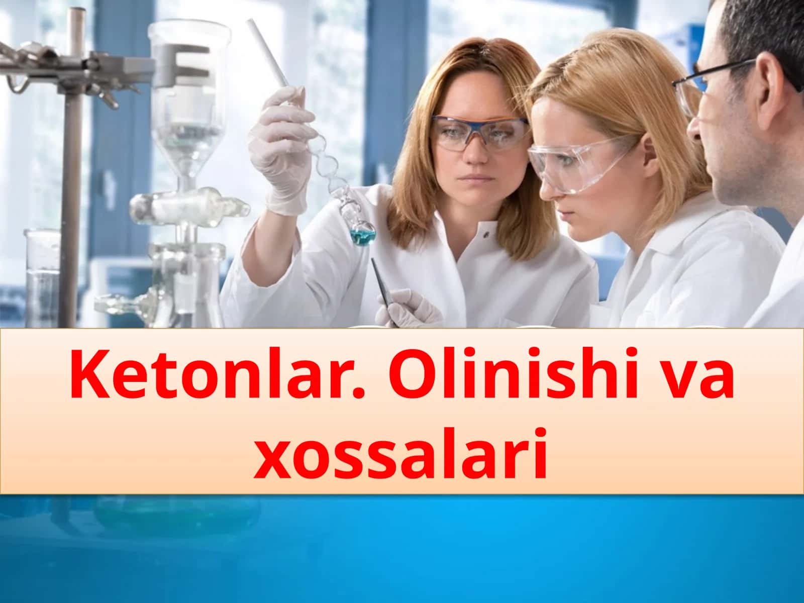 Ketonlar.Olinishivaxossalari