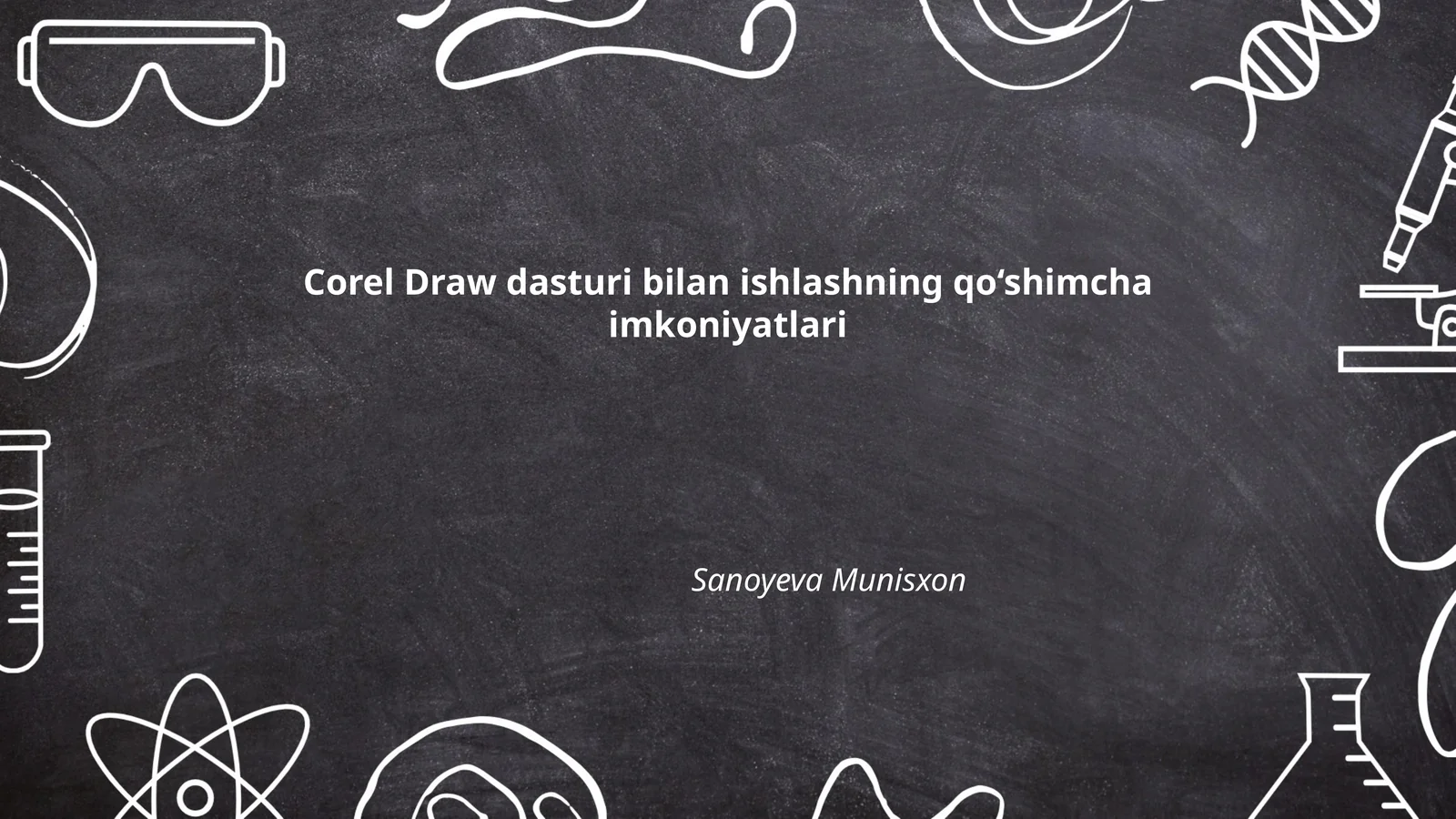 Corel Draw dasturi bilan ishlashning qo‘shimcha imkoniyatlari