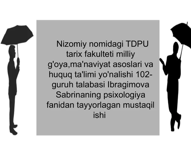 Sezgi turlari va uning qonuniyatlari