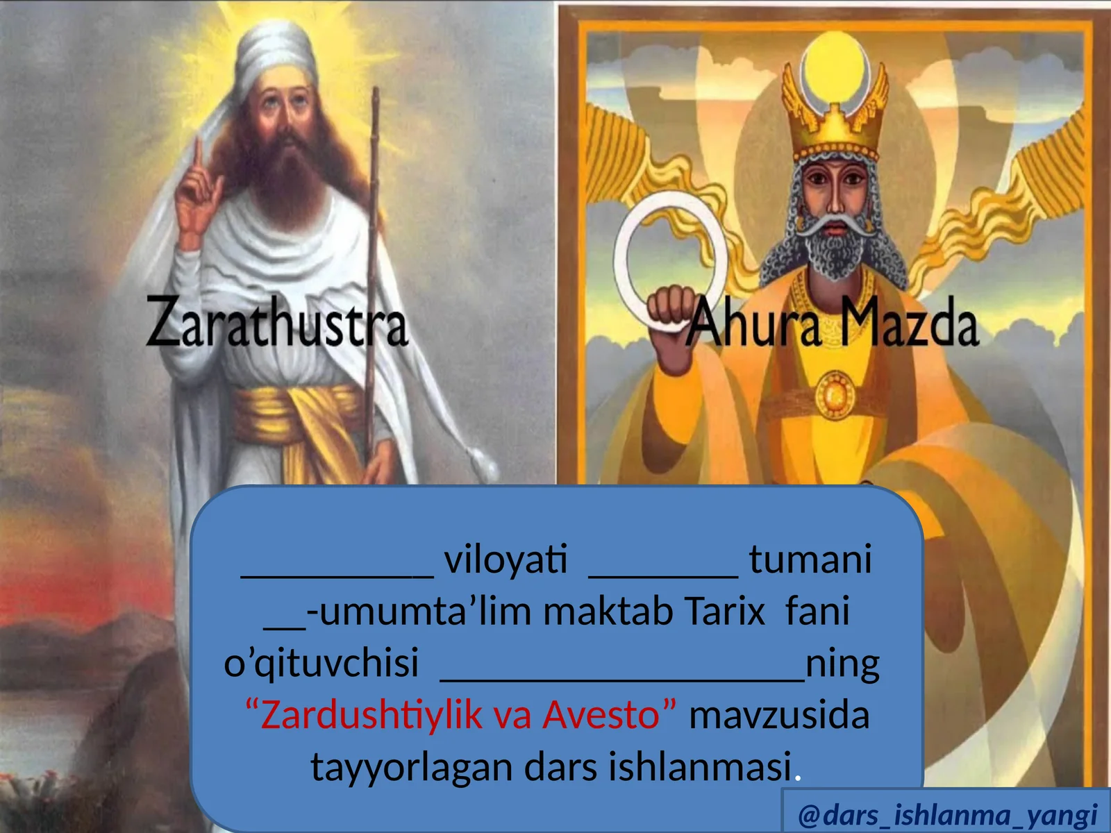 Zardushtiylik va Avesto
