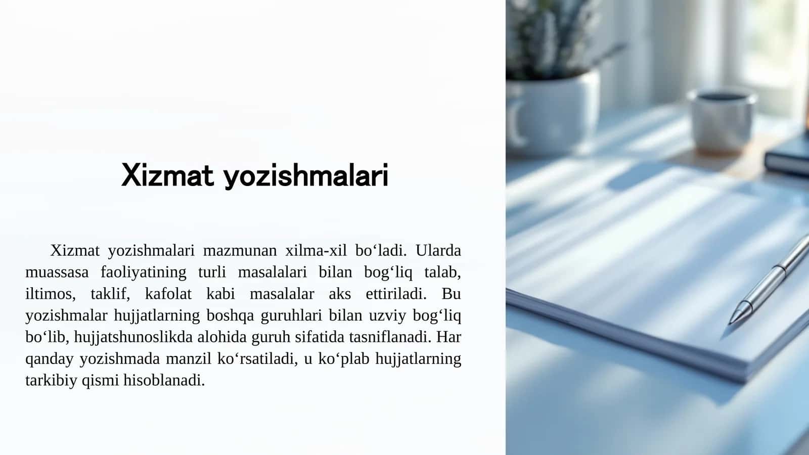 Xizmatyozishmalari