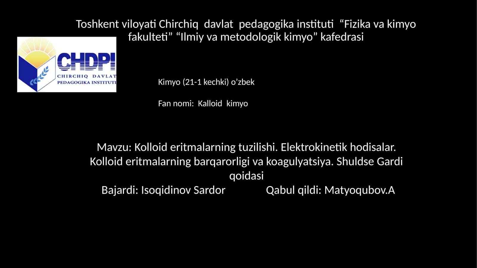 Kalloid kimyo