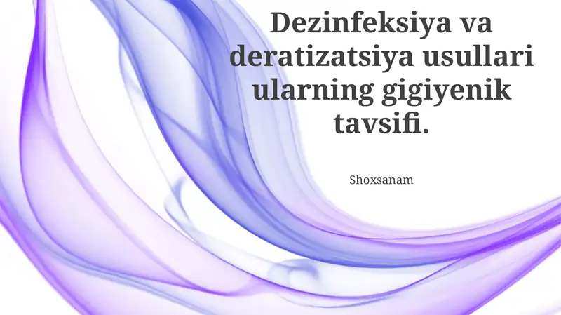 Sterillash usullari
