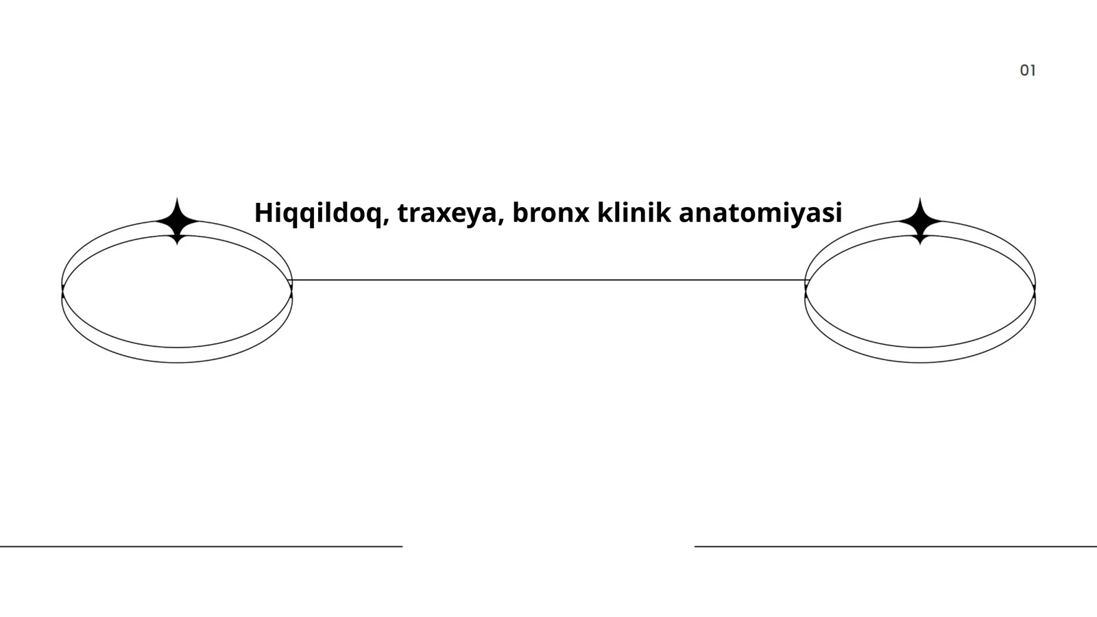 Hiqqildoq, traxeya, bronx klinik anatomiyasi