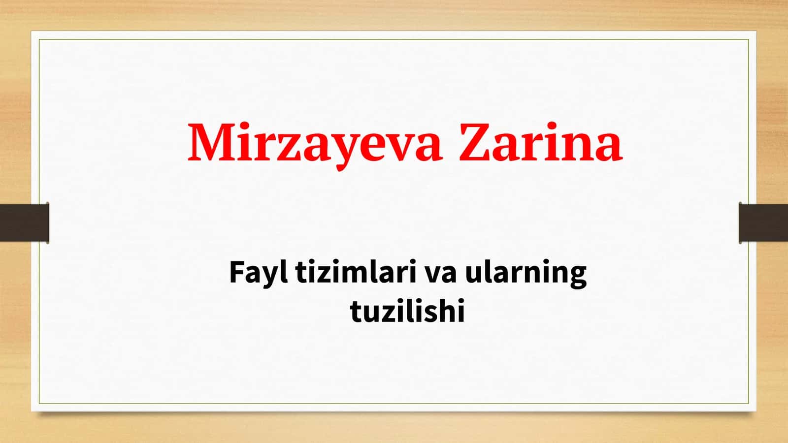 Fayltizimlarivaularningtuzilishi