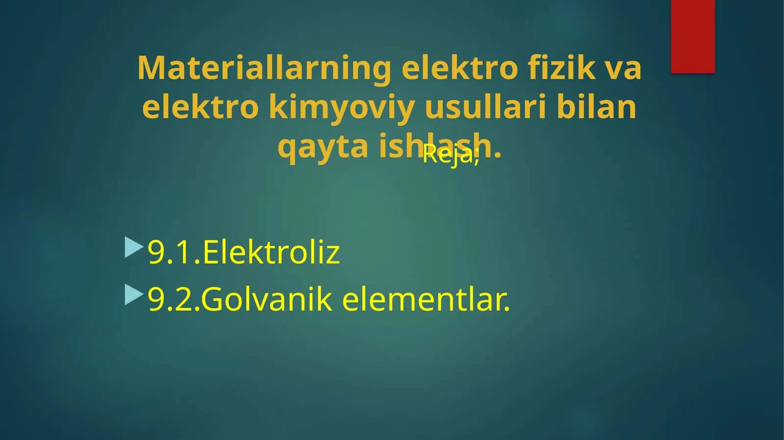 Elektroliz