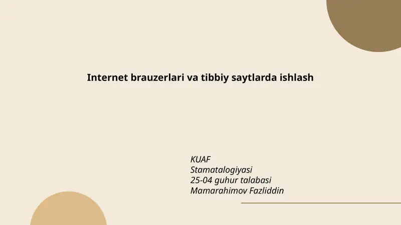 KUAF Stamatalogiyasi