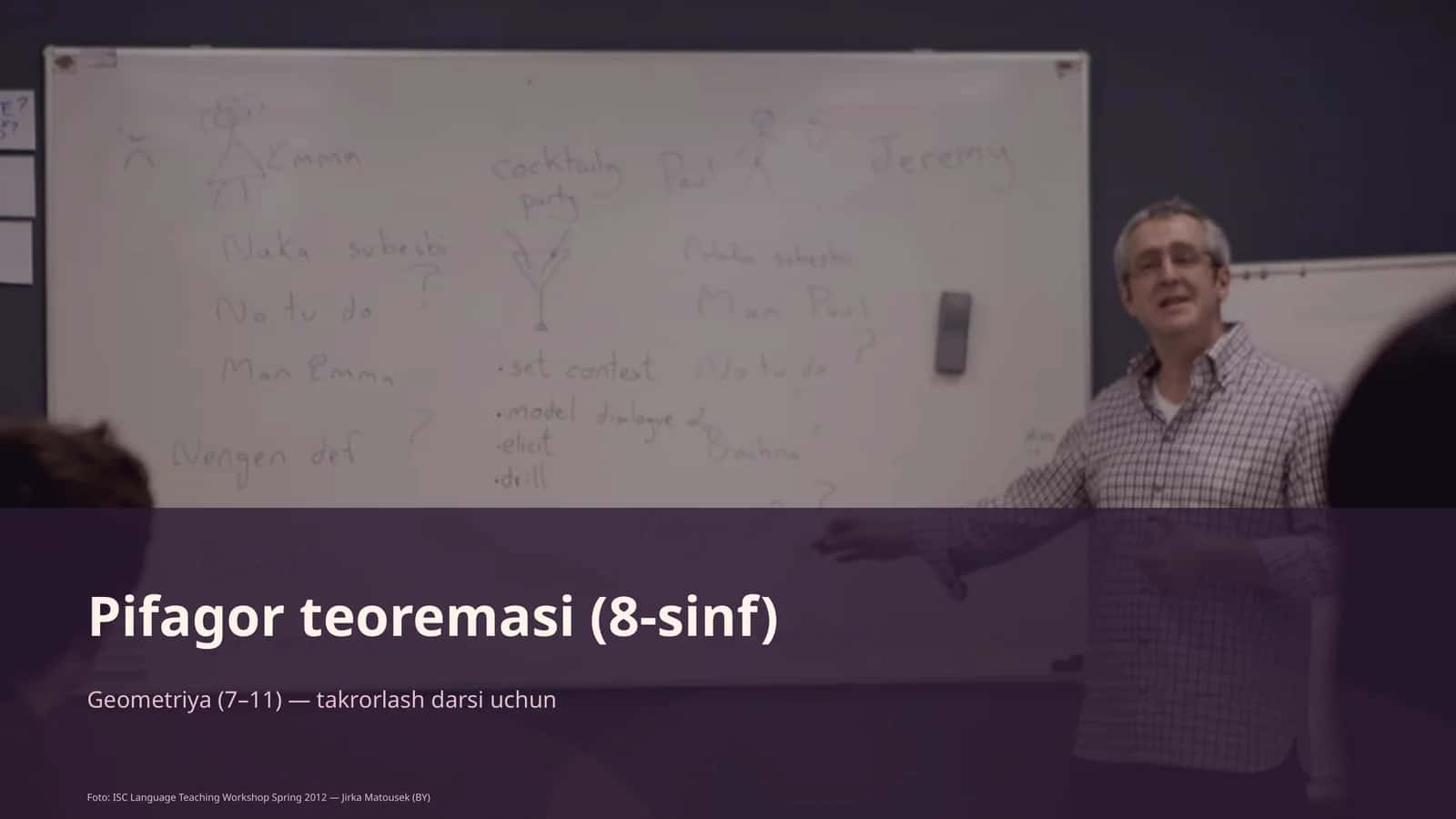 Pifagor teoremasi (8-sinf)