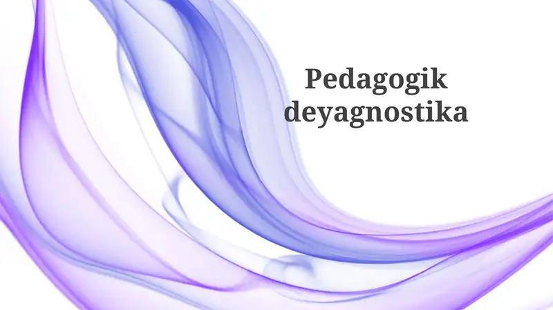 Pedagogikdeyagnostika