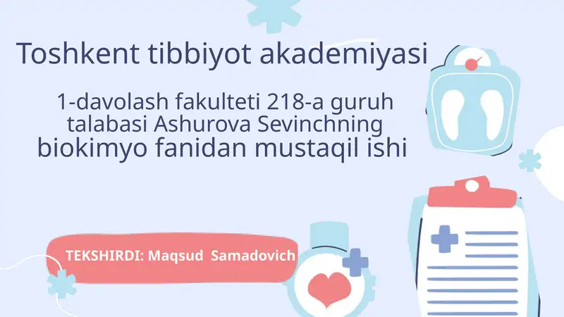 Miopatiyalar va Mushaklar Denervatsiyasi