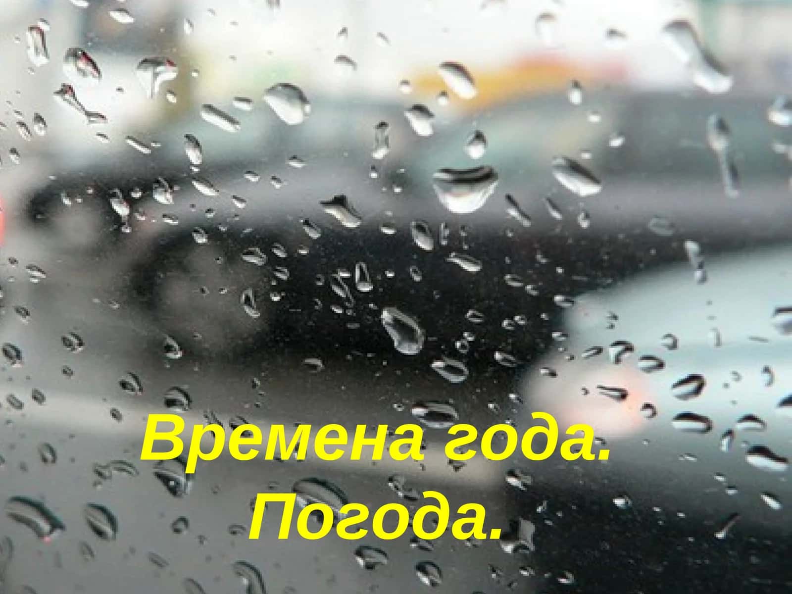 Времена года