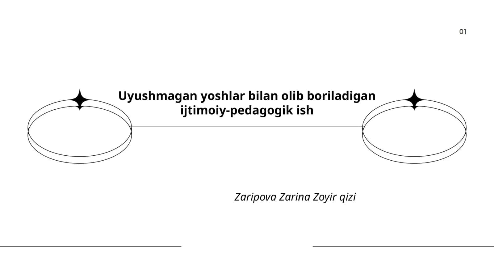 Uyushmagan yoshlar bilan olib boriladigan ijtimoiy-pedagogik ish