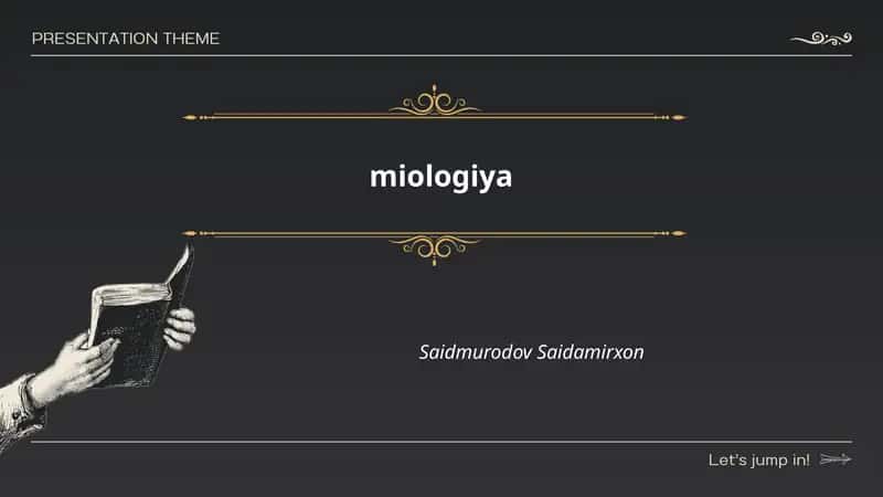 Miologiya