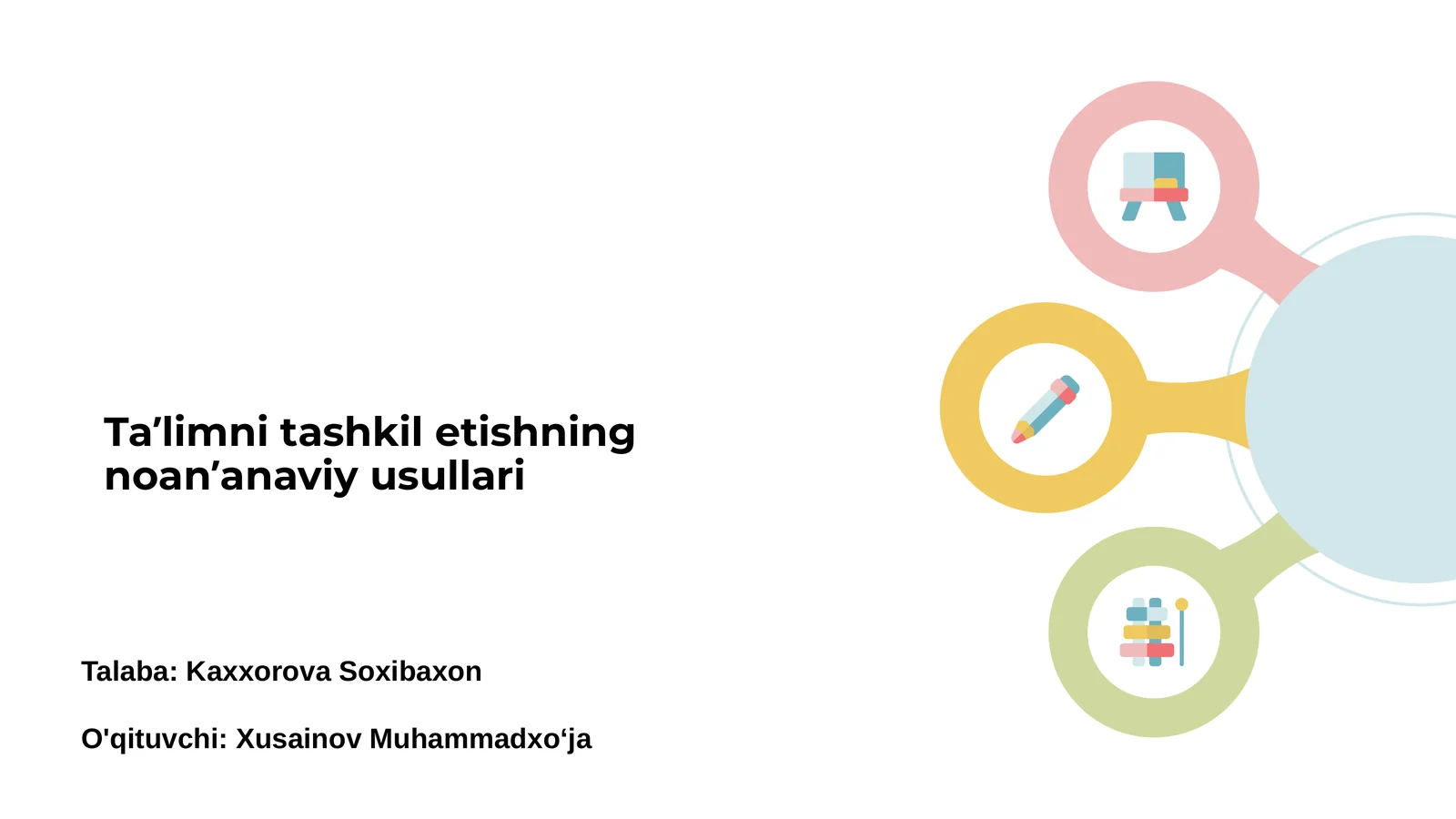 Innovatsion ta'lim metodlari