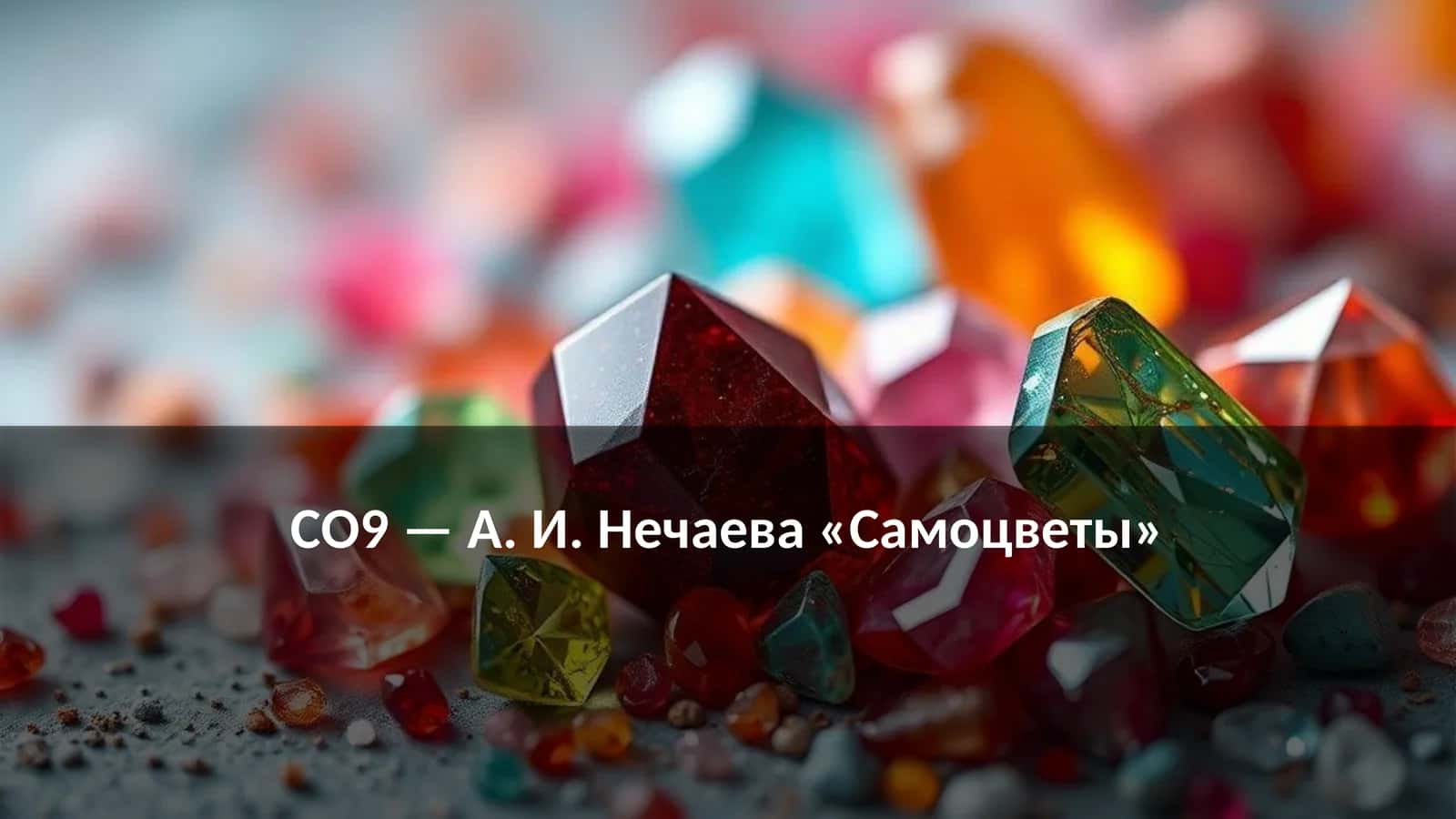 Самоцветы