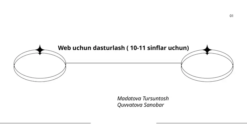 Web uchun dasturlash ( 10-11 sinflar uchun)