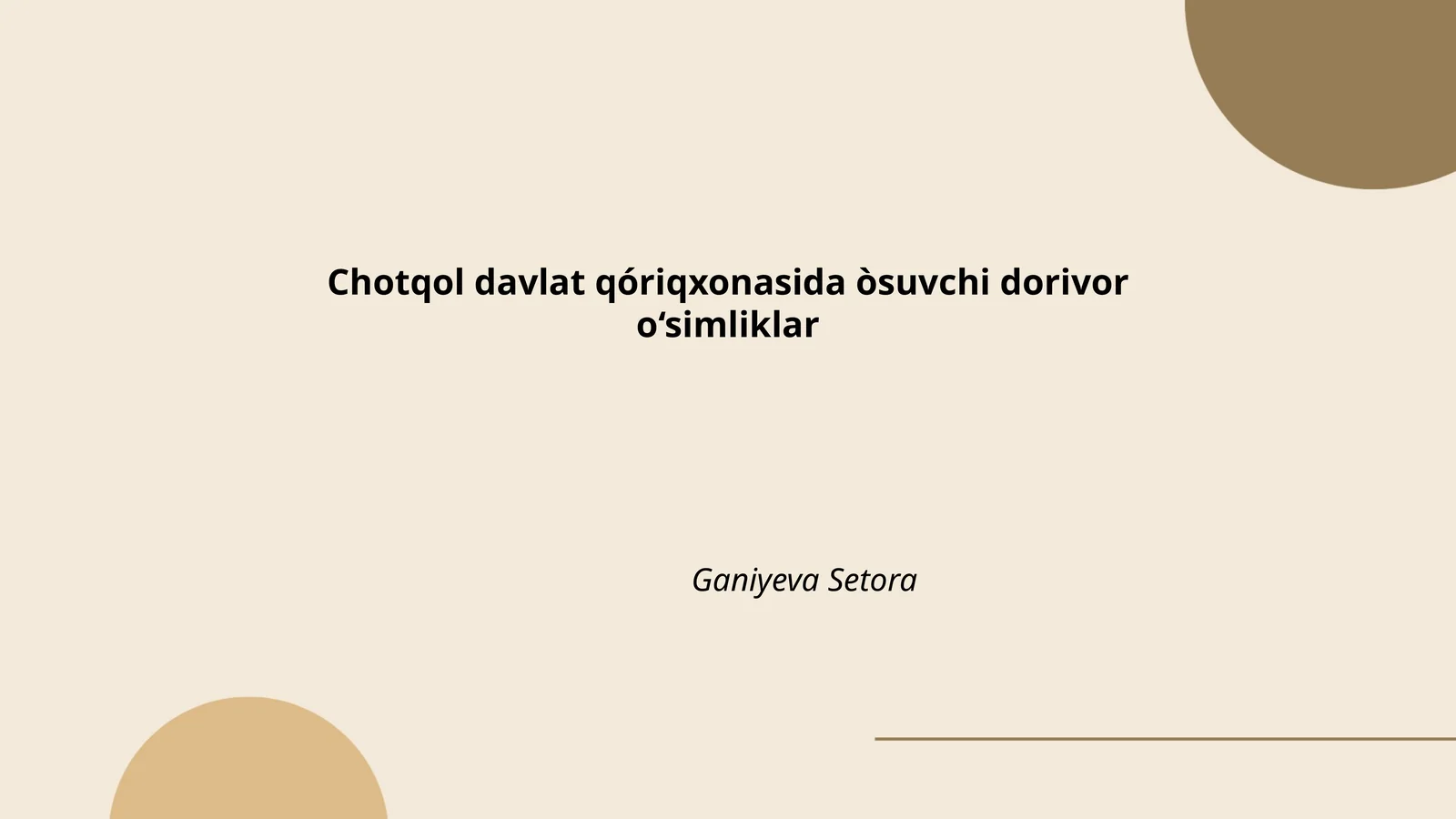 Chotqol davlat qo'riqxonasi botanika xilma-xilligi