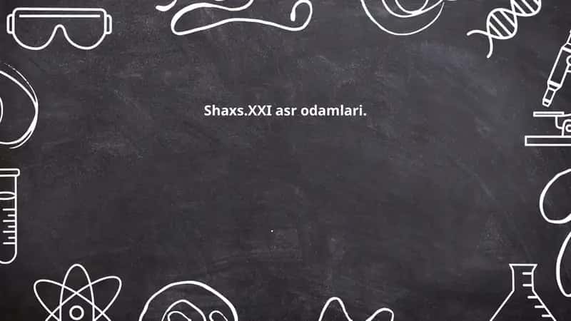 XXI asr shaxsining identiteti va o‘zini anglash