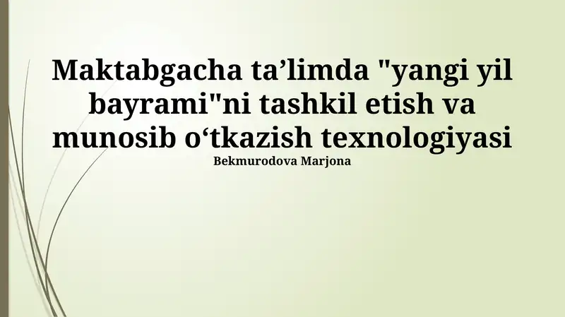 Yangi yil bayrami