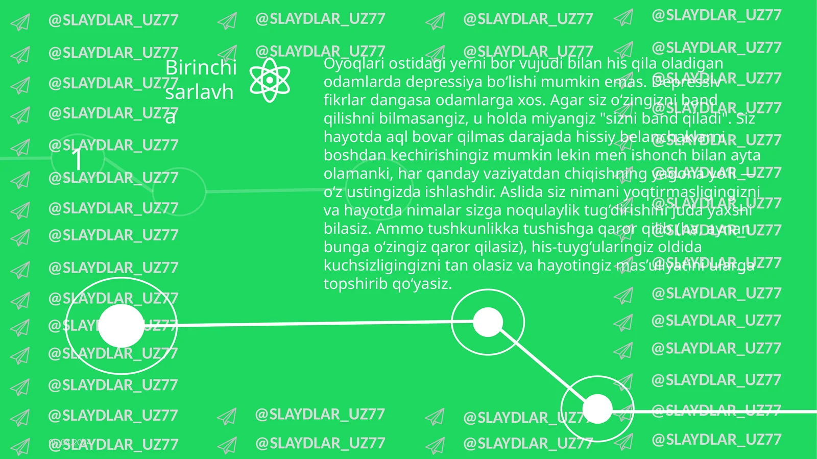 Oyqli odamlarni depressiyadan qanday ko'zdan o'tkazish mumkin