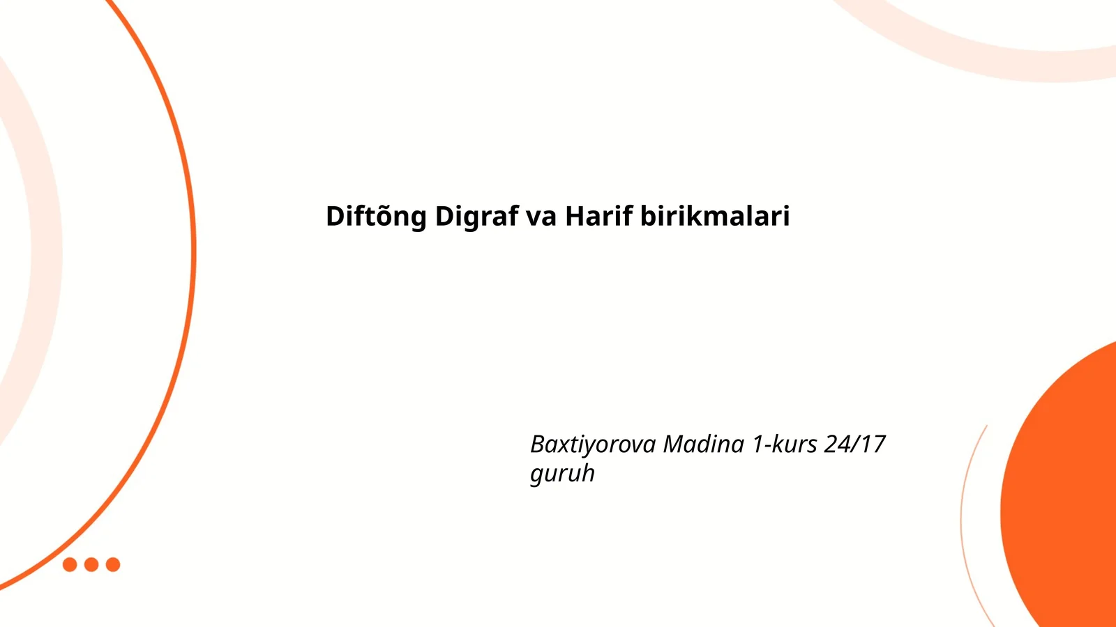 Diftoʻnglar va ularning tuzilishi