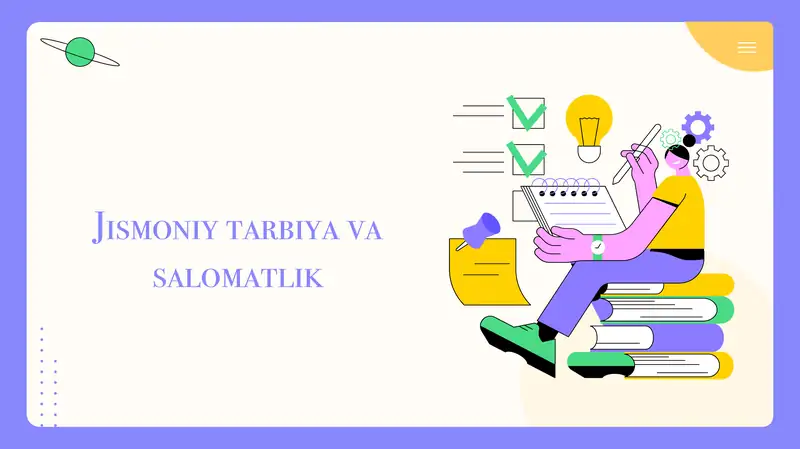 Jismoniy tarbiya va salomatlik