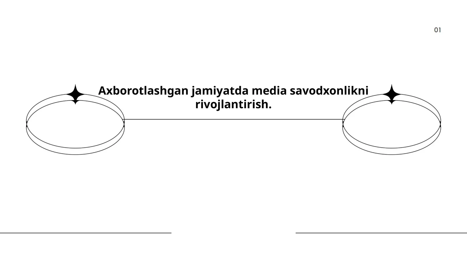 Axborotlashgan jamiyatda media savodxonlikni rivojlantirish