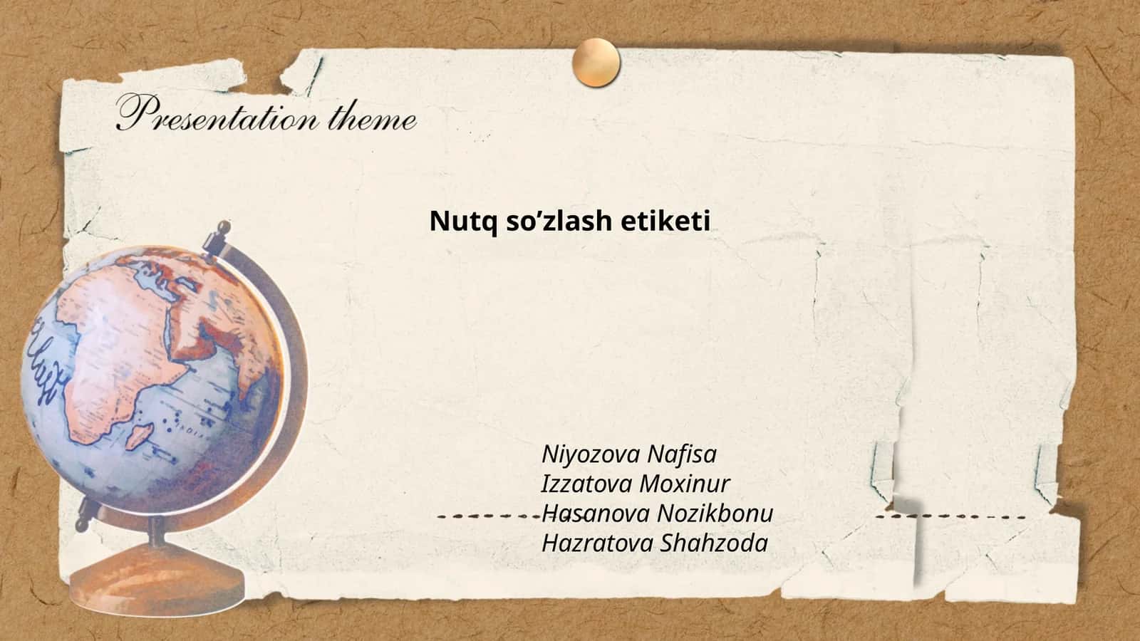 Nutq so’zlash etiketi