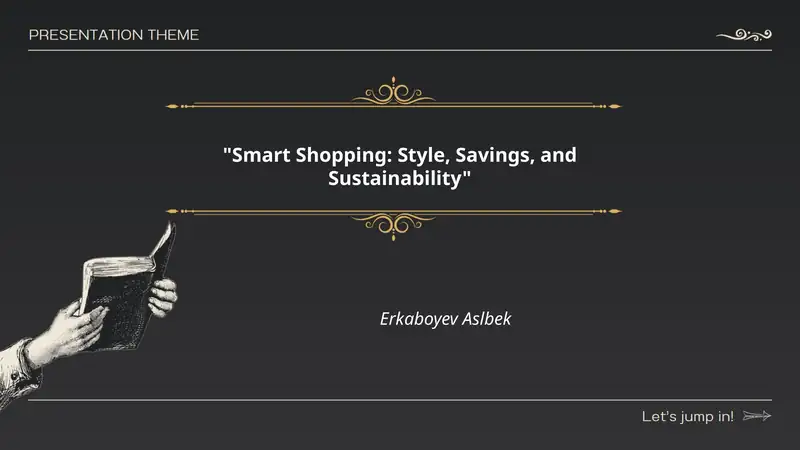 Smart Shopping: Style, Savings, and Sustainability
