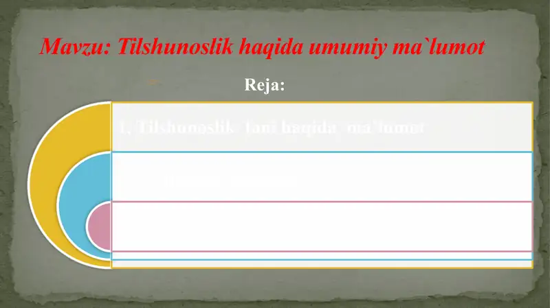 Tilshunoslik