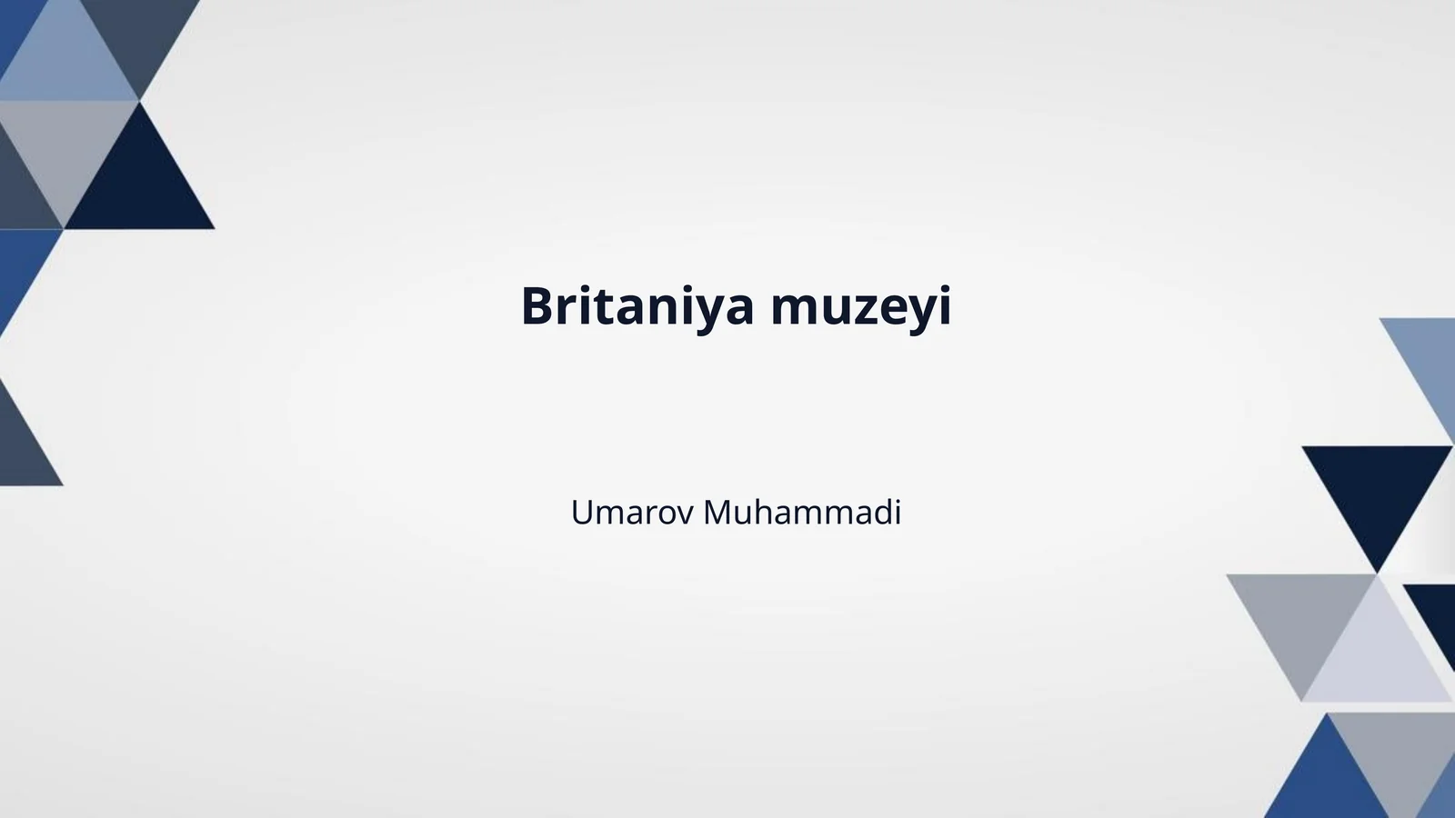 Britaniya muzeyi
