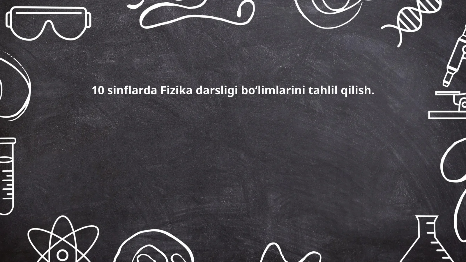 Kinematika - Fizika fanlari