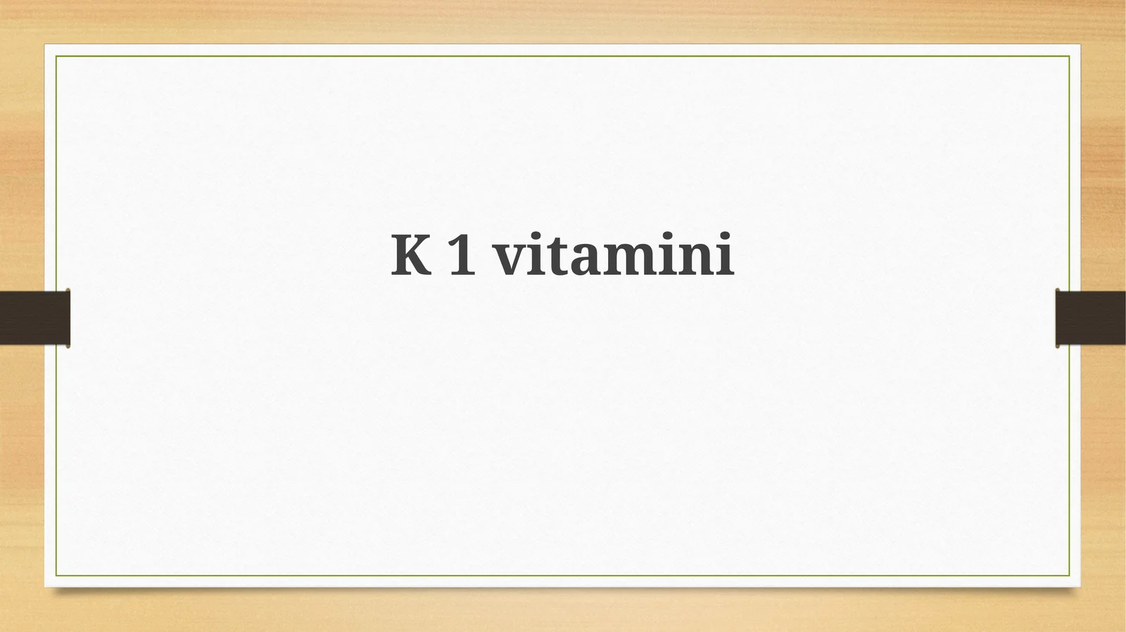 Vitamin K1