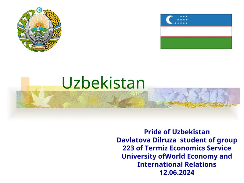 General Information about Uzbekistan
