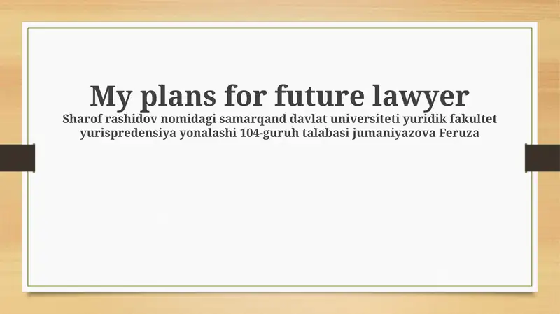 My Legal Journey: Passion, Preparation, and Purpose
