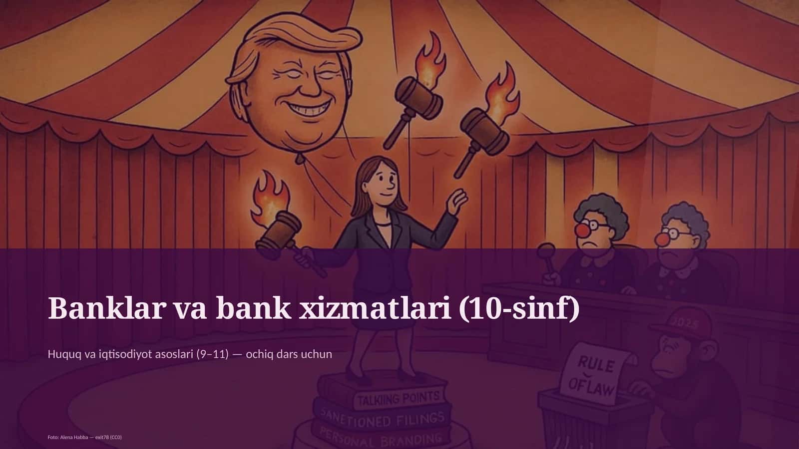 Banklar va bank xizmatlari (10-sinf)