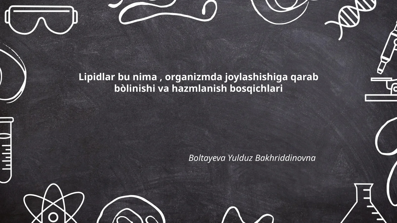 Lipidlar bu nima, organizmda joylashishiga qarab bòlinishi va hazmlanish bosqichlari