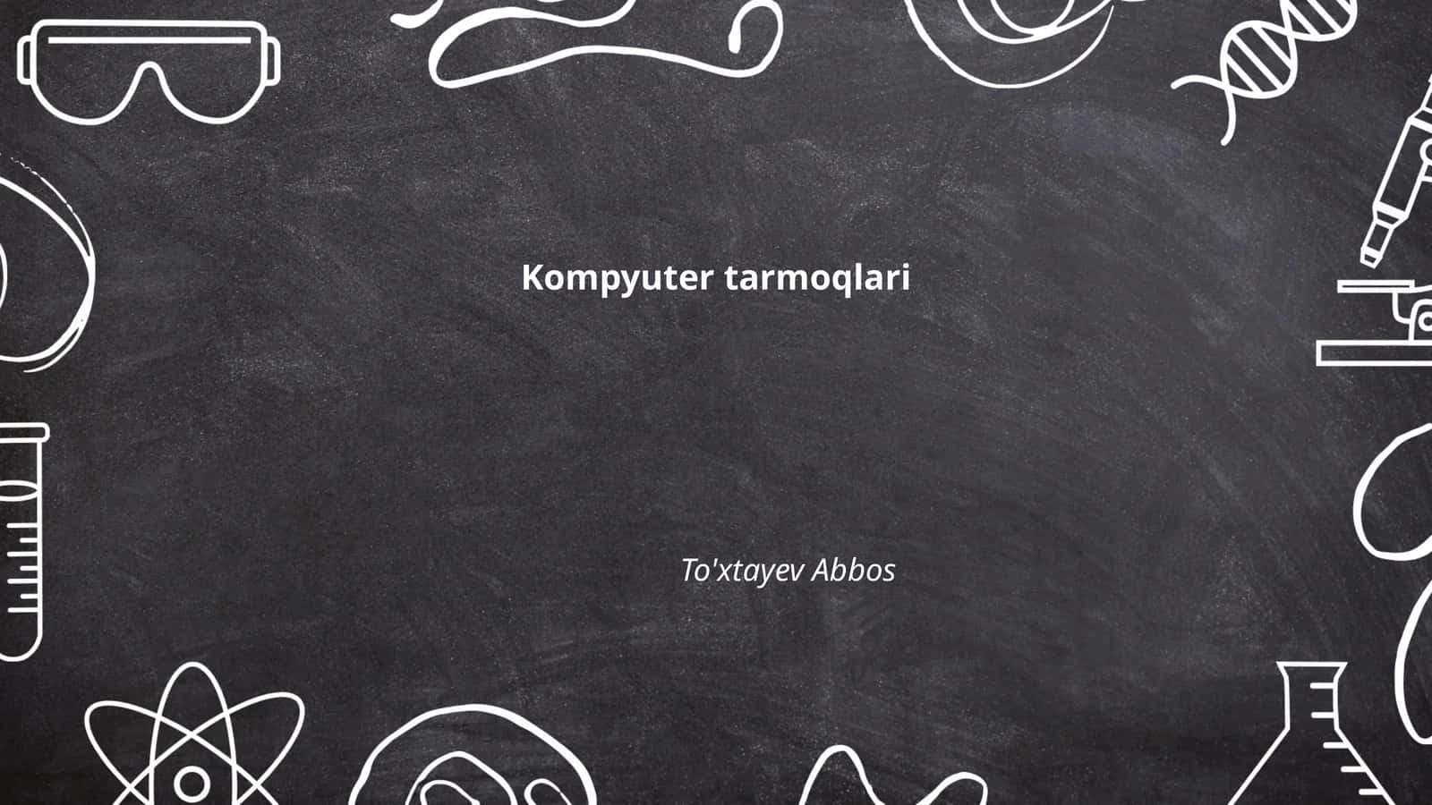 Kompyuter tarmoqlari