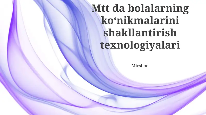 Erta Bolalik Ta'limi Ilovalari