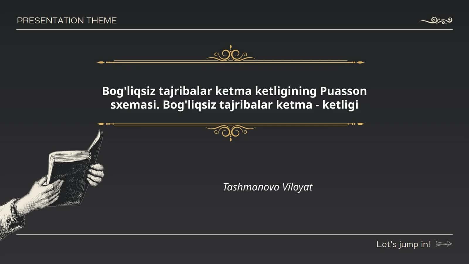 Bog'liqsiz tajribalar ketma-ketligi: asosiy tushunchalar