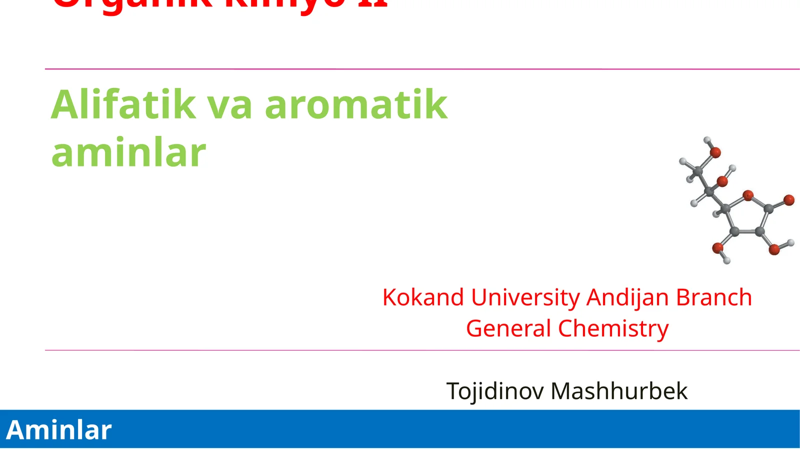 OrganikkimyoII